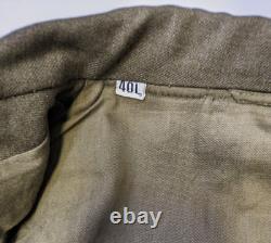 WWII United States Army Air Forces Wool Field Jacket Vintage 1944 Men's Size 40L
