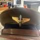 WWII Us Army, Air Force Aviation Cadet Visor Cap With Propeller Insignia