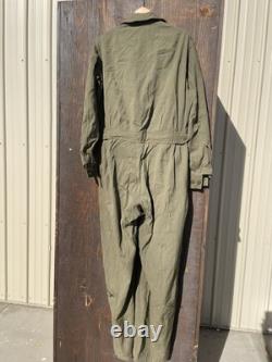 WWII VTG 40s USAAF Type L1 Flight Suit Medium Long Gabardine Army Air Force