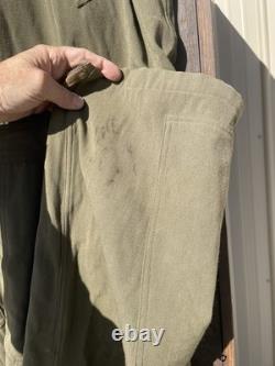 WWII VTG 40s USAAF Type L1 Flight Suit Medium Long Gabardine Army Air Force