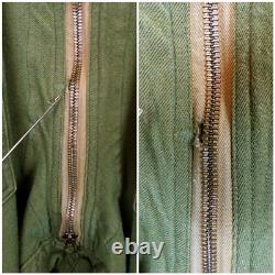WWII VTG 40s USAAF Type L1 Flight Suit Medium Reg Gabardine Army Air Force Pilot