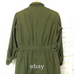 WWII VTG 40s USAAF Type L1 Flight Suit Medium Reg Gabardine Army Air Force Pilot