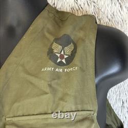 WWII Vest USAAF Army Air Force Type C-1 Emergency Sustenance Reliance Military