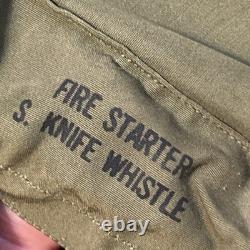 WWII Vest USAAF Army Air Force Type C-1 Emergency Sustenance Reliance Military