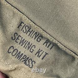 WWII Vest USAAF Army Air Force Type C-1 Emergency Sustenance Reliance Military