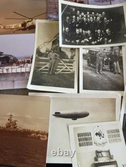 WWII Veteran Estate Photo Lot 35+ B-17 Bob Hope USO Show Navy Army Air Corps