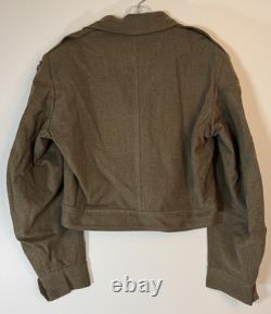 WWII Vintage 12th Army Air Force Staff Sergeant Uniform Dress Jacket 36L 1940s