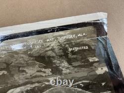 WWII WW2 1945 July Tuskegee Army Air Field, Alabama Restricted Photo Photograph