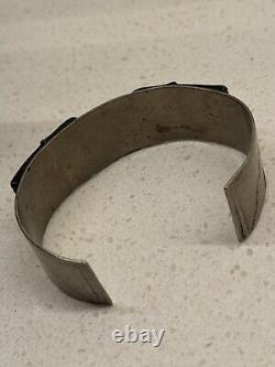 WWII WW2 USAF Army Air force Sterling Pilots 3 Wings Nickel Cuff Band