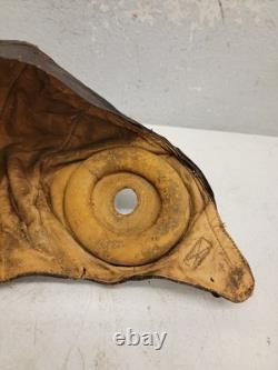 WWII WW2 US Army Air Force Type A-11 Leather Flight Helmet Cap Medium