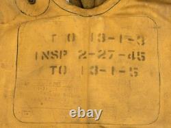 WWII WW2 U. S. ARMY AIR FORCE Life Preserver Mae-West Vest TYPE B4 Spec No. 3135