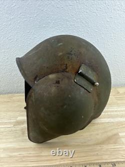 WWII World War 2 US Army Air Force BOMBER CREW M5 FLAK HELMET Flaps
