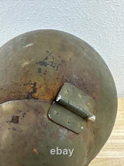 WWII World War 2 US Army Air Force BOMBER CREW M5 FLAK HELMET Flaps