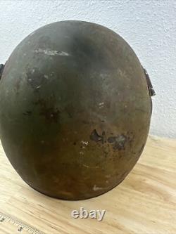 WWII World War 2 US Army Air Force BOMBER CREW M5 FLAK HELMET Flaps