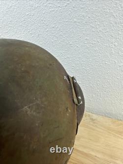 WWII World War 2 US Army Air Force BOMBER CREW M5 FLAK HELMET Flaps