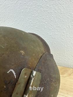 WWII World War 2 US Army Air Force BOMBER CREW M5 FLAK HELMET Flaps