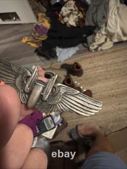 WWII era US Army Air Force Aerial Gunner wing pin