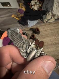 WWII era US Army Air Force Aerial Gunner wing pin