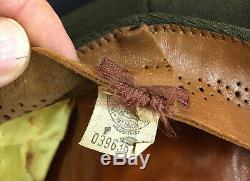 WWII original USAAF Army Air Forces true Crusher uniform hat cap