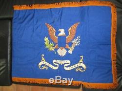 WWII original large unit flag 1945 dated 365th Service Group Army Air Corps ww2