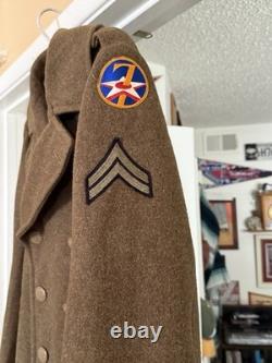 WWII vintage US Army Air Corps (Air Force) wool Coat / Jacket