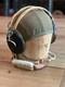 WW 2 Army Air Corps Type A-9 Summer Flying Helmet And ANB H1 Headset