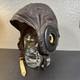 WW II ARMY AIR FORCES TYPE A-11 LEATHER FLYING HELMET-SELBY SHOE CO Size large