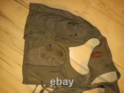 WW II Army Air Force Type C-1 Survival Emergency Tactical Multi Pocket Vest