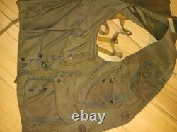 WW II Army Air Force Type C-1 Survival Emergency Tactical Multi Pocket Vest