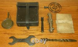 WW II German Army Air Force 34/42 GUNNERS SPARE TOOLS / PARTS KIT SUPERB