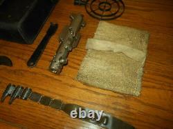 WW II German Army Air Force 34/42 GUNNERS SPARE TOOLS / PARTS KIT SUPERB