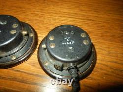 WW II German Army Air Force Dfh. B Kopfhörer PANZER HEADSET 1945 RARE