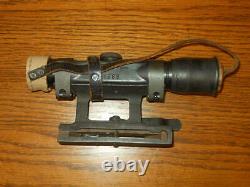 WW II German Army Air Force G43 K43 FG42 ZF4 SNIPER SCOPE & MOUNT SUPERB