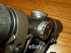 WW II German Army Air Force G43 K43 FG42 ZF4 SNIPER SCOPE & MOUNT SUPERB