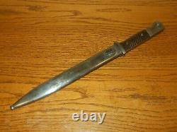 WW II German Army Air Force K98 1938 HERDER BAYONET MATCHING VERY NICE