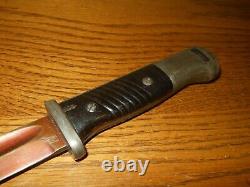 WW II German Army Air Force K98 1938 HERDER BAYONET MATCHING VERY NICE