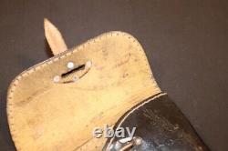 WW II German Army Air Force Leuchtpistolentaschen SIGNAL FLARE HOLSTER RARE