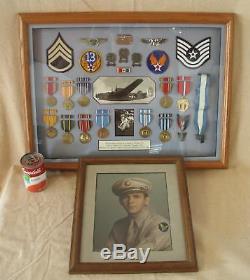 WW II Korean War USAF Army Air Force Medal Group Named withPics Eagle Scout BSA