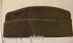 WW II US Army Air Corps Officer Dress Uniform Jacket with Flight Cap -April 1945