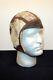 WW II US Army Air Force Aircraft TYPE B-6 LEATHER & FLEECE FLIGHT HELMET