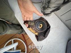 WW II US Army Air Force Leather Flight Helmet Type A-11 No. 3189 B Size Medium