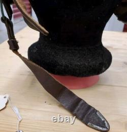 WW II US Army Air Force Leather Flight Helmet Type A-11 No. 3189 Large Goodrich