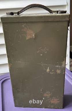 WW II US Army Air Forces Photographic Film Dryer Type A-8 with Original Case WW2