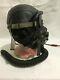 WW II US Army Air Forces leather helmet, goggles, oxygen mask
