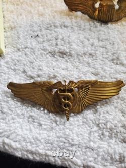 WWll army air corps usaf gemsco 3 flight Surgeon Wing