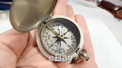 W WWII US Army Air Corps Force BOXED Longine's Witnauer Compass 1941 NAMED