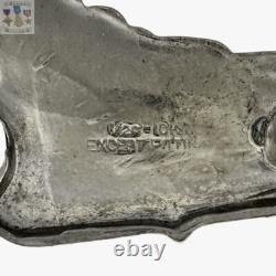 White Gold 1/20 10k Pre Wwii Army Air Corps Pilot Wings Badge 3-1/8 Size #132