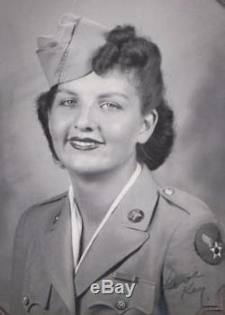 Women's Army Corps WAC WAAC Photo Album War Crimes WWII Air Force