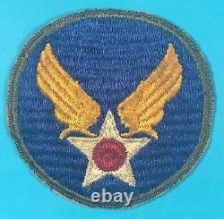 World War 2, Air Forces, US Army, RARE OD Border, Full Emb, Exc. Cond, #14