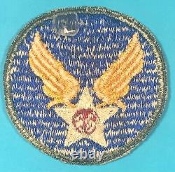 World War 2, Air Forces, US Army, RARE OD Border, Full Emb, Exc. Cond, #14